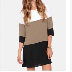 Color Block Dress