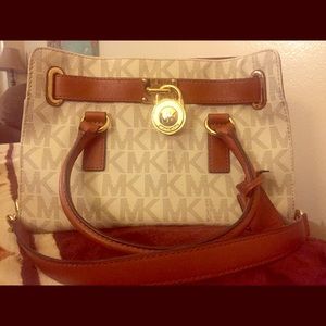 MICHAEL Michael Kors Hamilton Signature Satchel