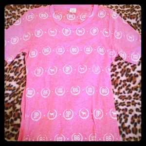 Victoria's Secret PINK burnout T-shirt. Size XS
