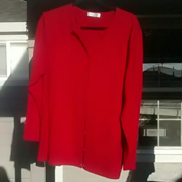 Red Sutton Studio Cardigan/Sweater - Picture 1 of 3
