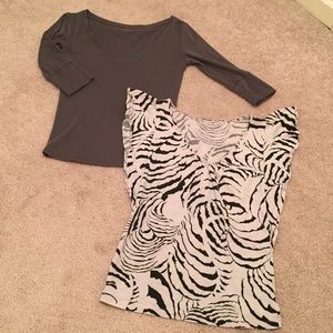 TWO New York & Co. shirts!