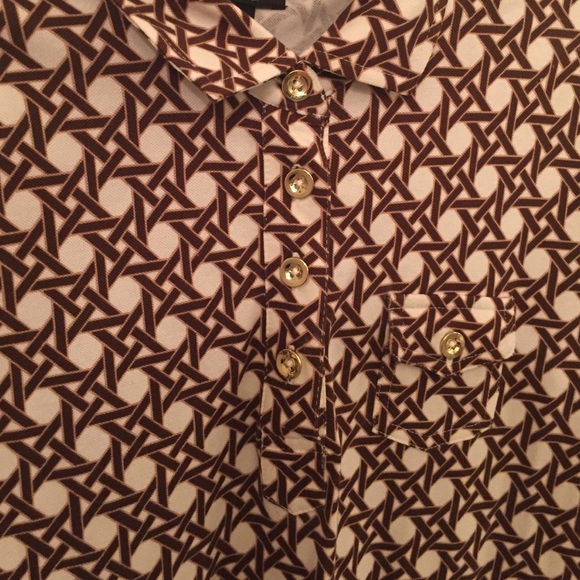 Talbots came patterned shirt - Picture 2 of 3