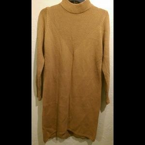 Dark Mustard Mock Neck Sweater