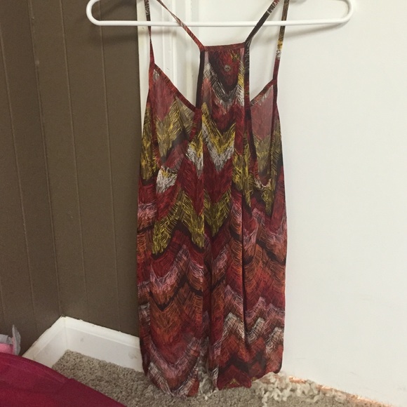 Aztec print tank - Picture 2 of 2