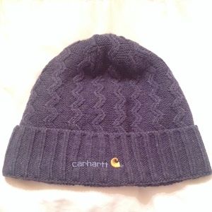Carhartt purple beanie