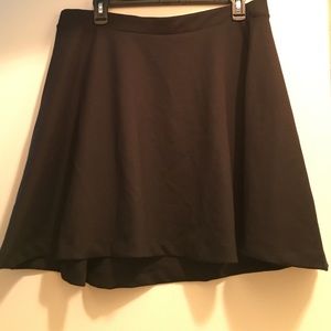 Old Navy black circle skirt Size L
