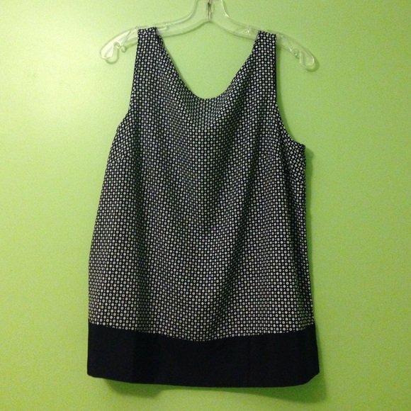 Navy Loft Blouse