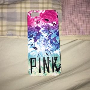 Pink iPhone 5 snap on case