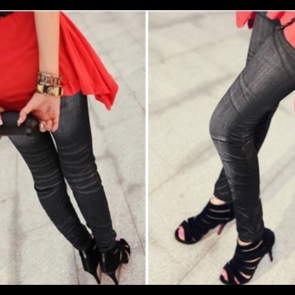 Legging denim like
