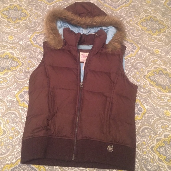 Aeropostale Brown Vest