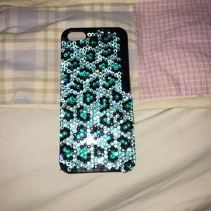 Cheetah print snap on case