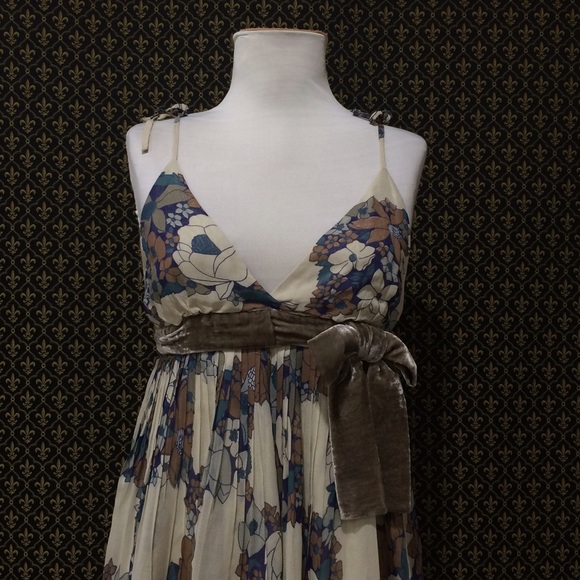 2006 Anthro "Snow Violet Dress" by Maple - Picture 7 of 9