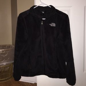 North Face zip up sweatshirt