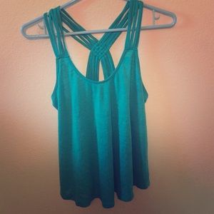 Turquoise top