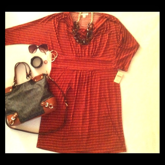 Coldwater Creek Dresses & Skirts - ✨SALE❗✨*NWT* Coldwater Creek Red Bird Dress