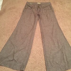 Free people wide leg pants