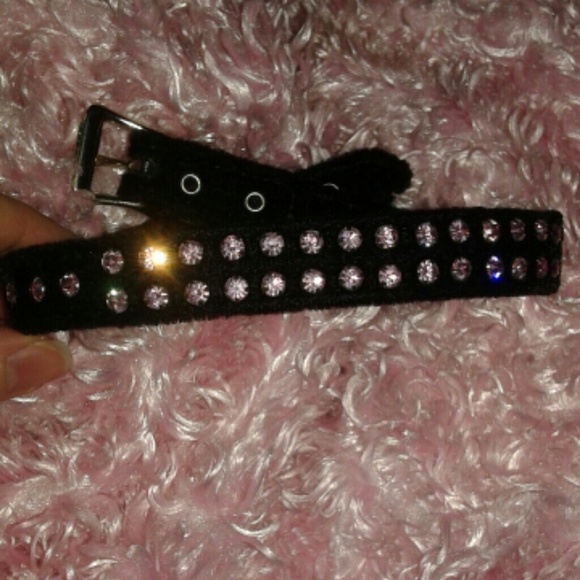 NEW black/purple crystal goth choker/collar necklace burlesque punk cosplay