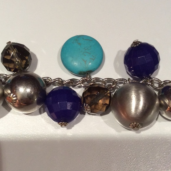 Macy's - Blue shades and silver bracelet - Picture 2 of 4
