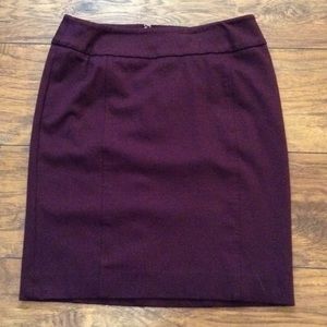 Plum Halogen skirt