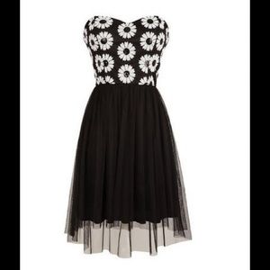 Delia's High-Low Sequin Daisy Dress