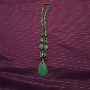 Jade looking necklace