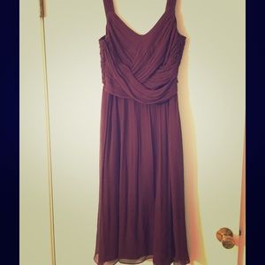 Deep plum cocktail dress - To The Max size 6