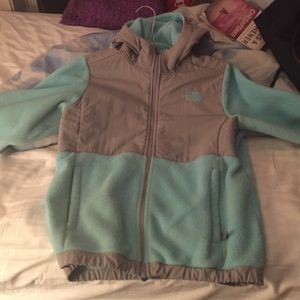 Light Blue North Face Jacket
