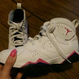 Kids size Jordan shoes