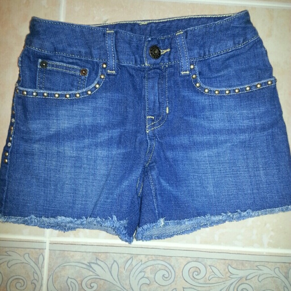 Girls jean Ralph Lauren shorts size 7