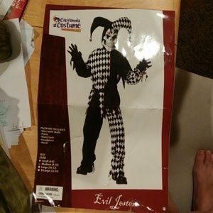 Costume+scepter Evil Jester