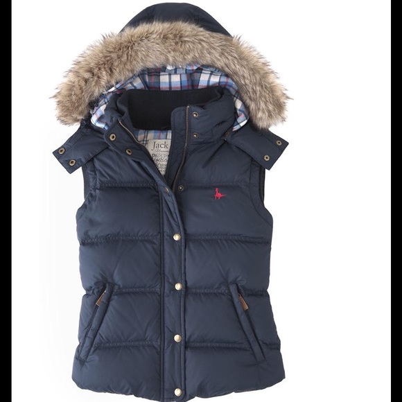 Jack Wills Chalkhouse Gilet w/Removable Hood