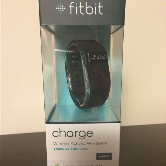 Black Fitbit Charge. Brand new, sealed box.