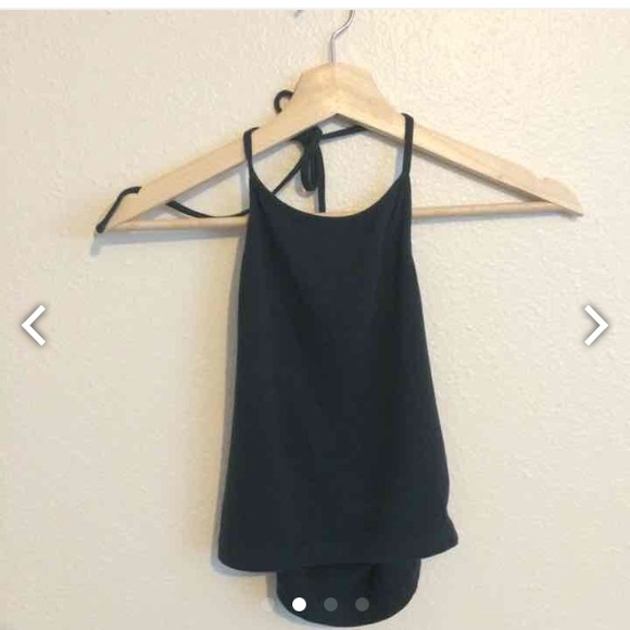 SOLD! Do not buy.Brandy Melville Sachi halter - Picture 2 of 3