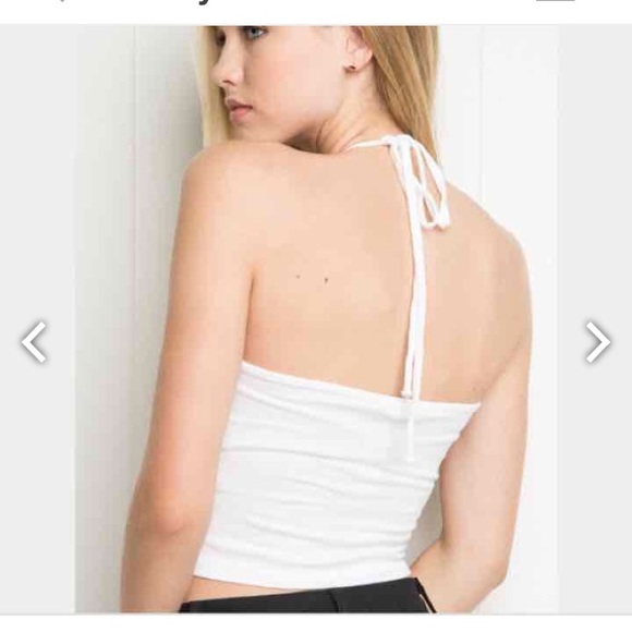 SOLD! Do not buy.Brandy Melville Sachi halter - Picture 3 of 3