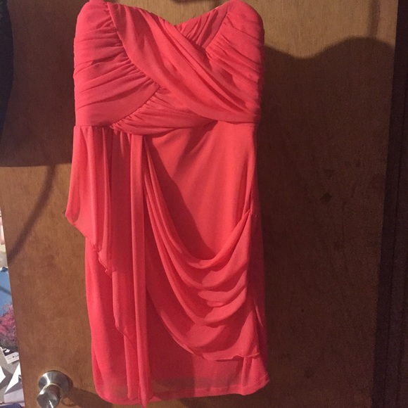 Size 9 Coral Formal / Prom Dress