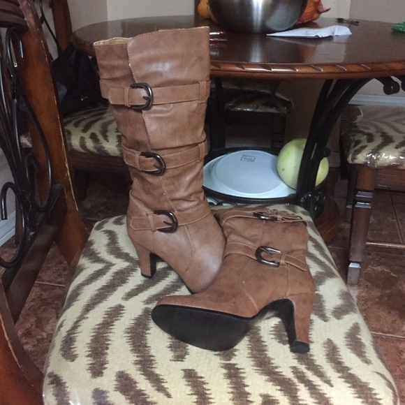 Brown boots