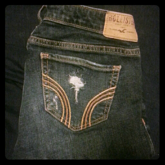 Hollister jeans. Dark wash.