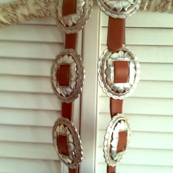 Concha belt made by Brighton.
