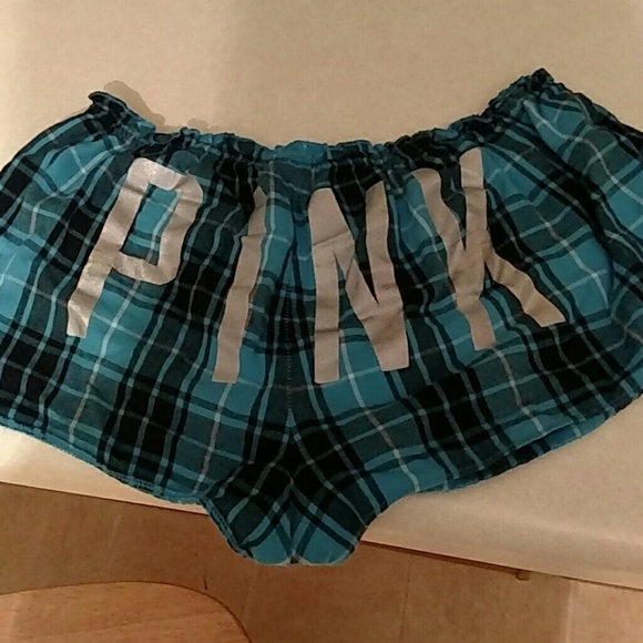 VS pink pajama shorts