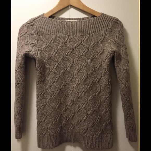 Ann Taylor Loft Cable Knit Sweater