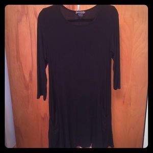 Fall black dress