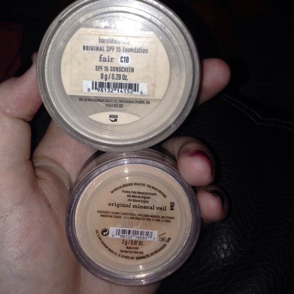 Mineral veil and fair foundation