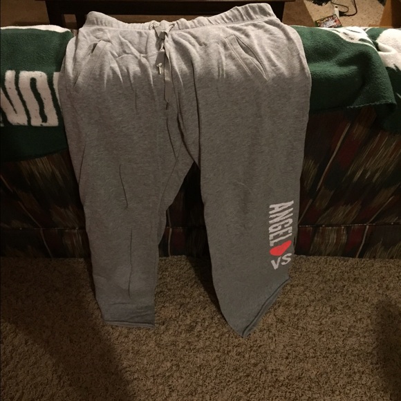 VS angel sequin sweats