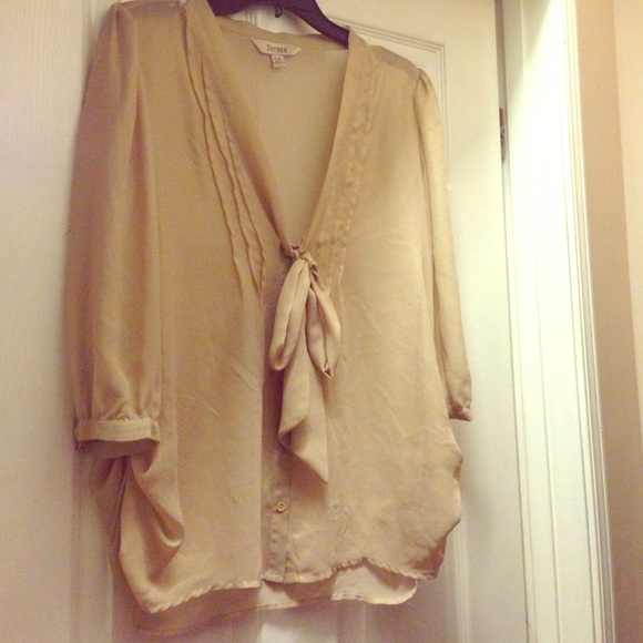 Golden blouse