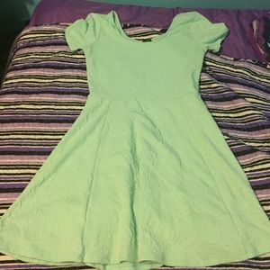 Mint mini dress
