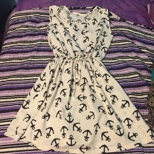 Anchor mini dress