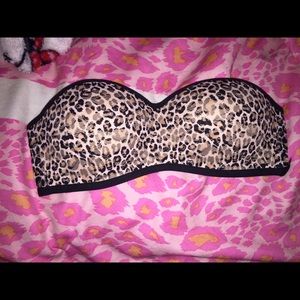 VS PINK Cheetah Strapless Bra😍🐆