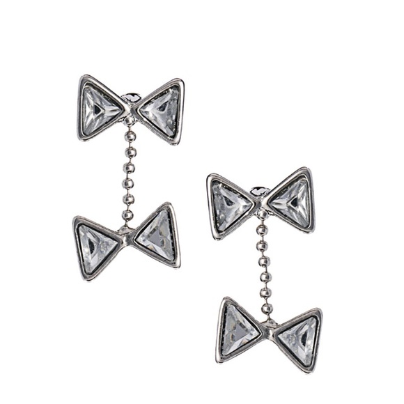 🌀SOLD🌀ASOS Jewel Bow Earrings
