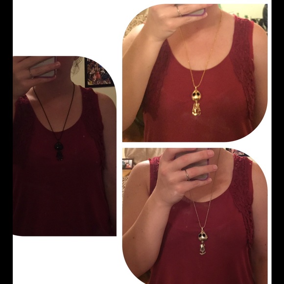 NWT Skeleton Necklace - Picture 2 of 3