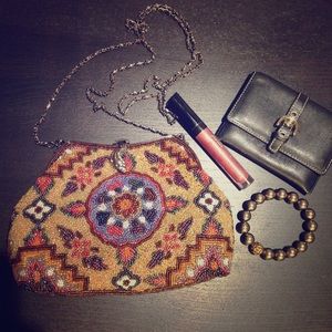 Beautiful beaded purse